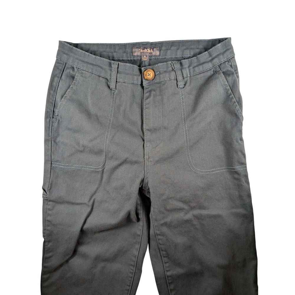 ModCloth‎ Cropped Pants  Pocketed Cargo Casual Trousers 29x27.5 (Read)